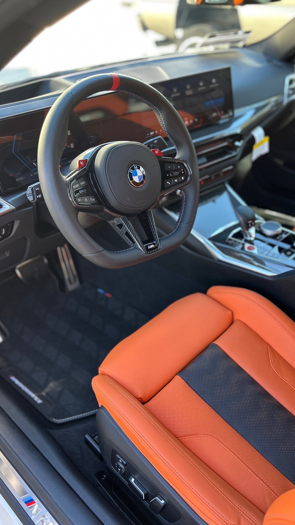 Luxury car interior deep cleaning