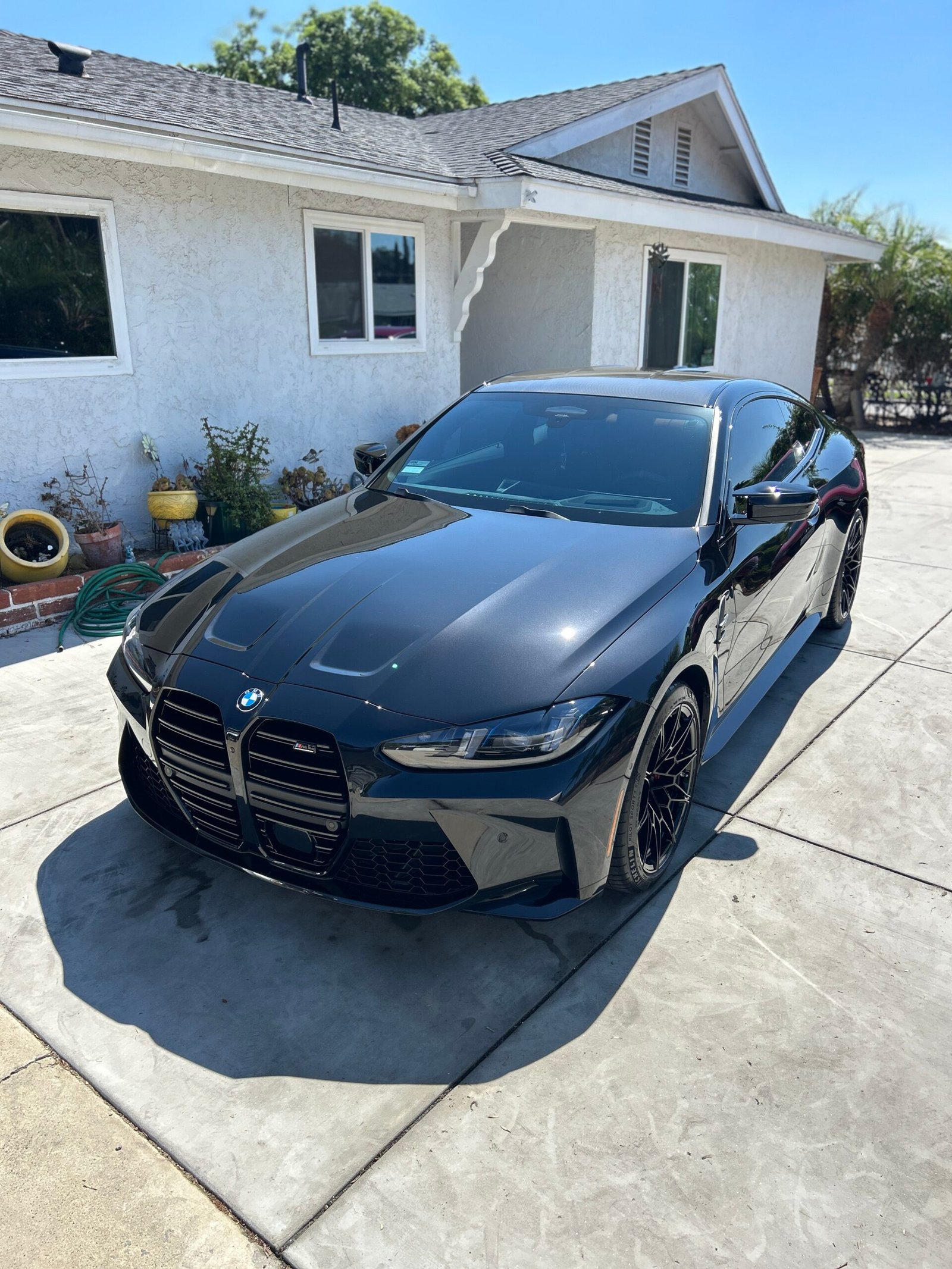 Clean and restored car interior dashboard